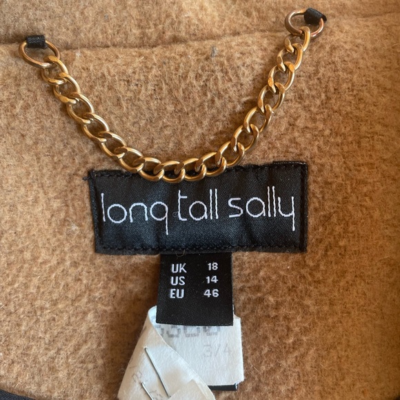 Long Tall Sally Camel Coat - Picture 5 of 10